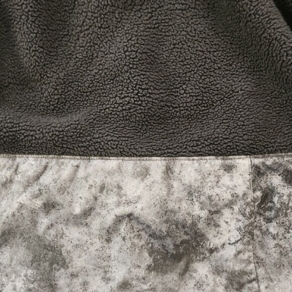 The North Face Womens Riit Sherpa Fleece Cowl Neck Pullover, Black/Gray, Size M - Picture 6 of 11